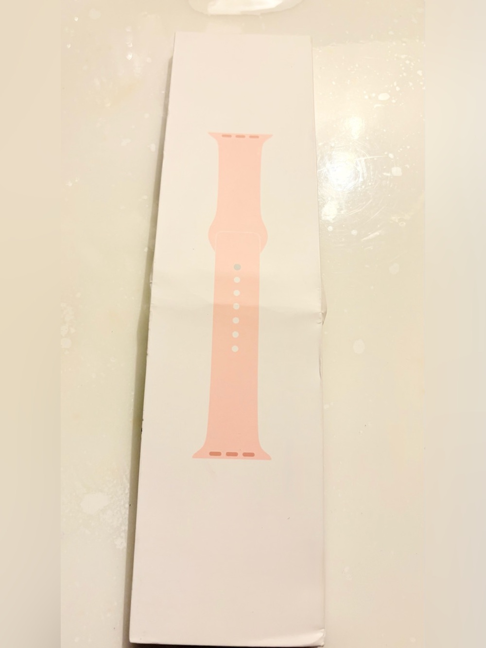 Apple Pink Sand Silicone Sport
Band for Apple Watch Series 4
40mm MTP72AM/A